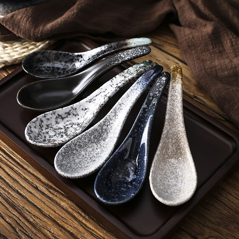 Ceramic Spoon Japanese Tableware