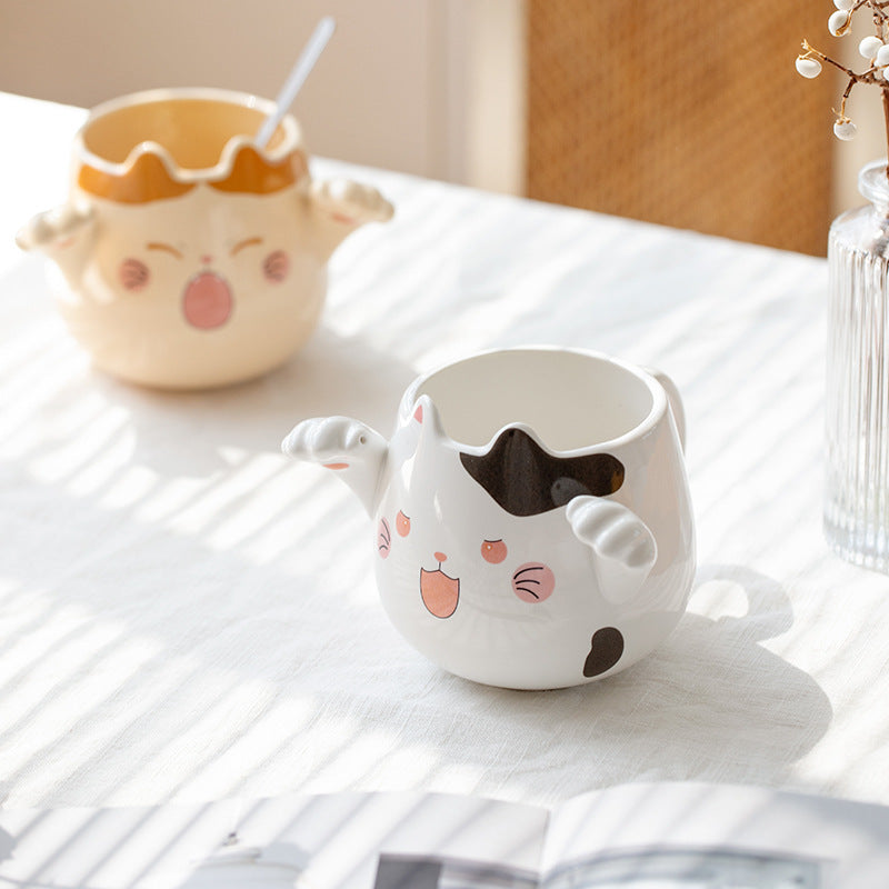 Cute Kitten Ceramic Mug