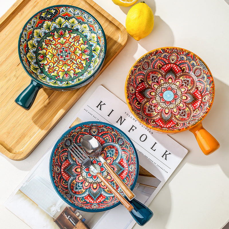 Glazed Salad Bowl/Dessert Bowl