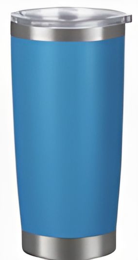 1pc 20oz Stainless Steel Tumbler, Insulated Travel Coffee Mug